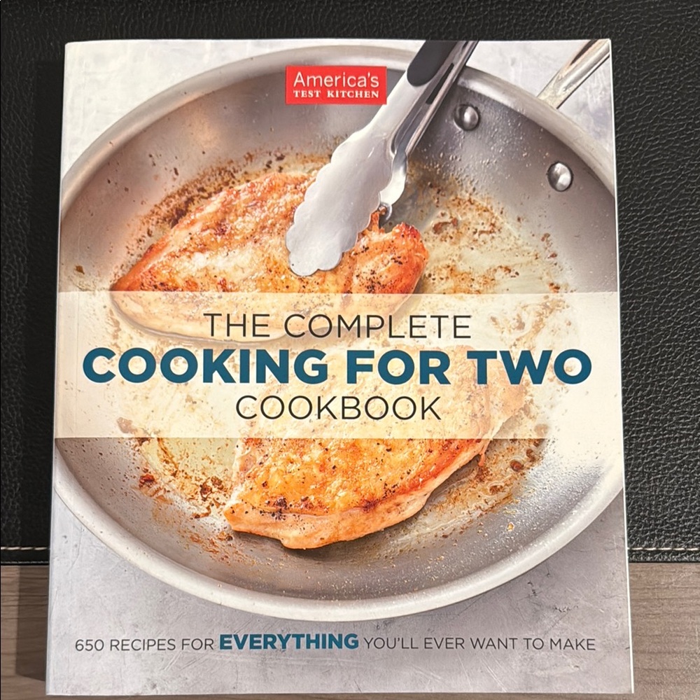 Americas Test Kitchen Cooking for Two Cookbook